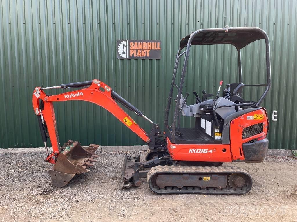 Kubota KX 016-4 Mini bagri <7t