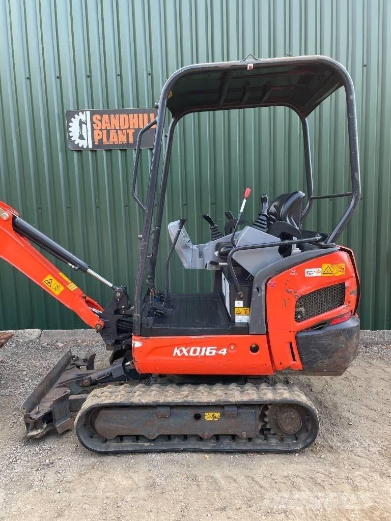 Kubota KX 016-4 Mini bagri <7t
