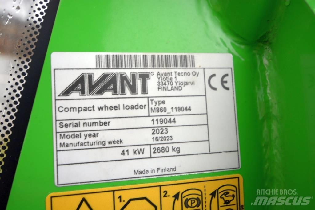 Avant 860 i Mini nakladalci