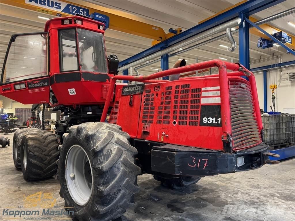 Komatsu 931.1 Harvesterji