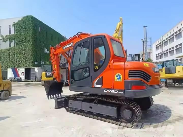 Doosan DX 80 - 9C Mini bagri <7t