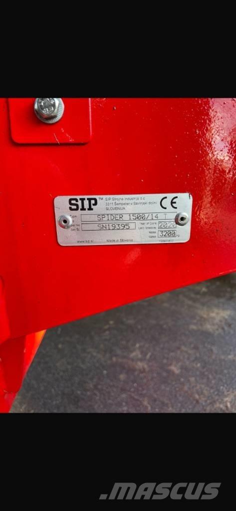 SIP Spider 1500/14T Obračalniki in zgrabljalniki