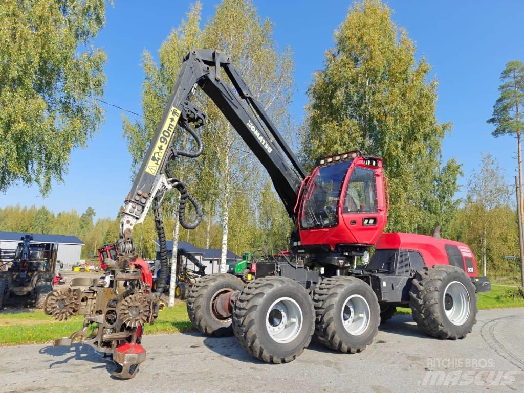 Komatsu 931 Harvesterji