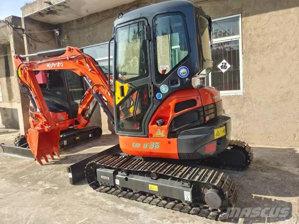 Kubota U 35 Mini bagri <7t