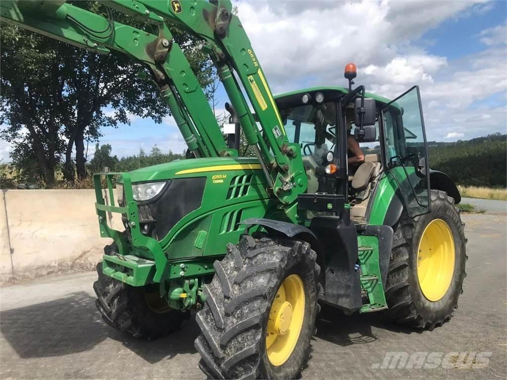 John Deere 6155M Traktorji