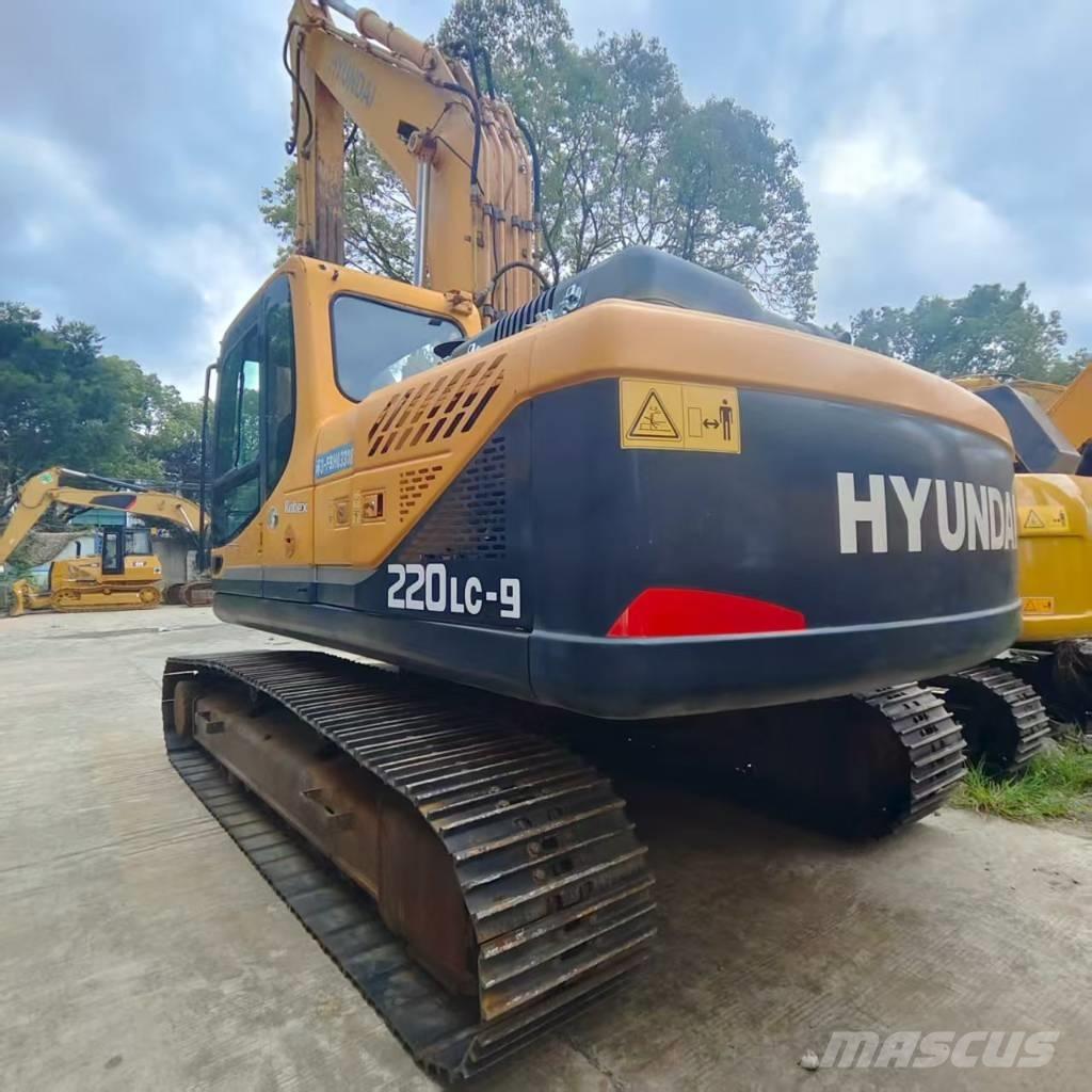 Hyundai R220LC=9S Bagri goseničarji