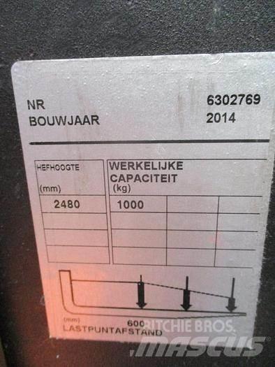 BT OME 100N OPTIO Visokodvižni komisionirni viličar