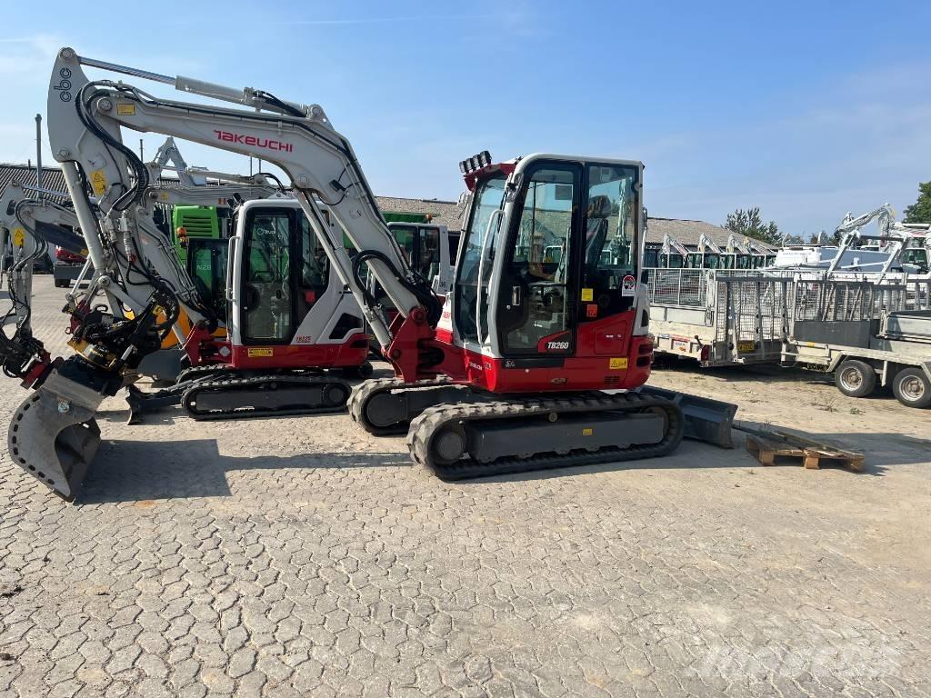 Takeuchi TB 260 Mini bagri <7t