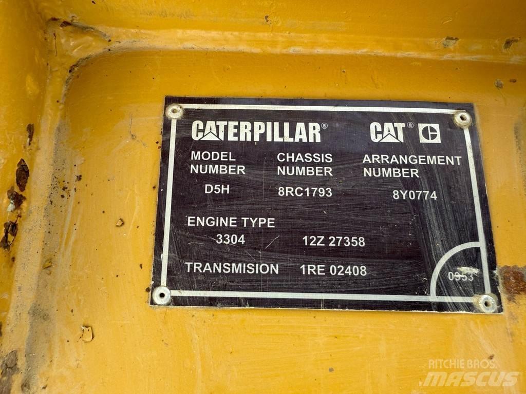 CAT D5H Buldozer Buldožerji goseničarji