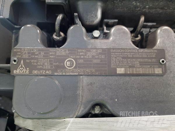 Deutz D2011 L04 Motorji