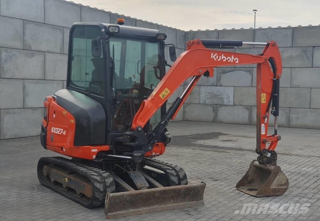 Kubota KX027-4 Mini bagri <7t