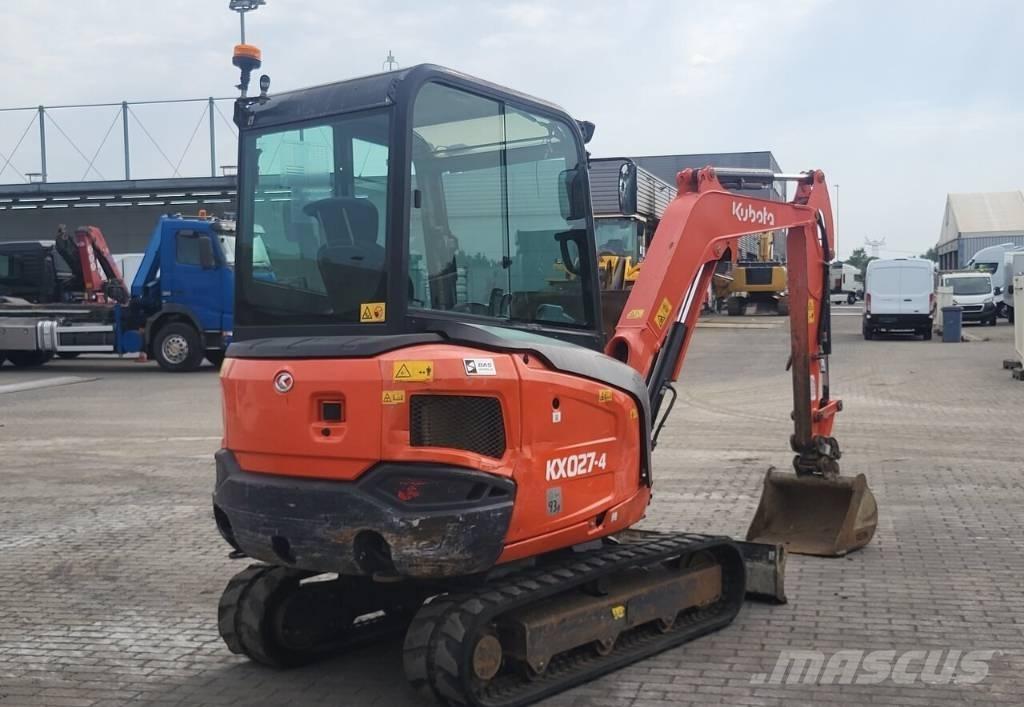 Kubota KX027-4 Mini bagri <7t