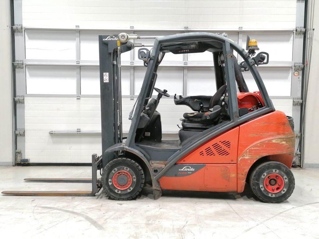 Linde H25T-02 Plinski viličarji