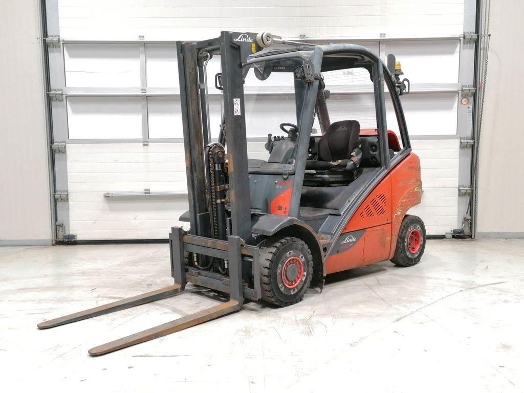 Linde H25T-02 Plinski viličarji