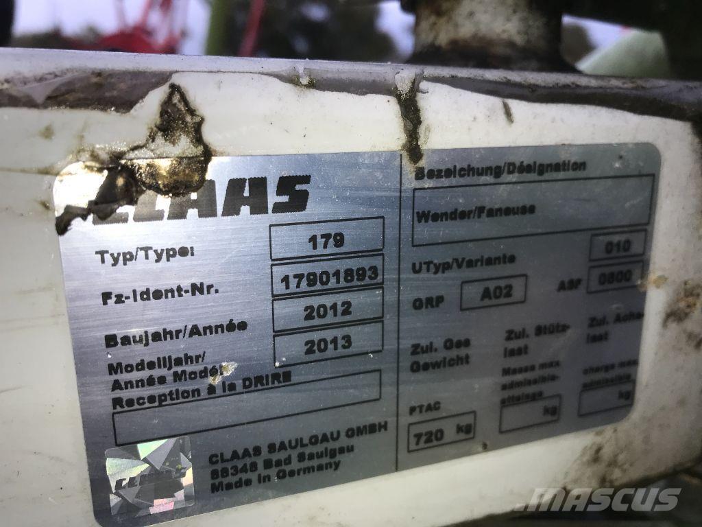 CLAAS Volto 58 Obračalniki in zgrabljalniki