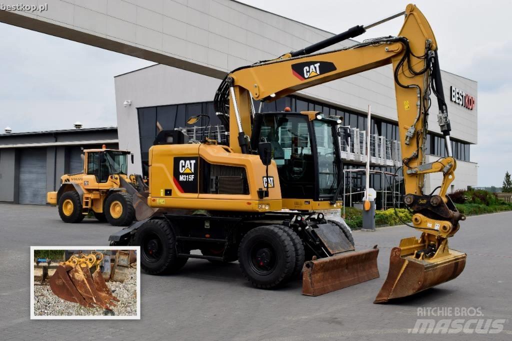 CAT M 315 F Bagri na kolesih