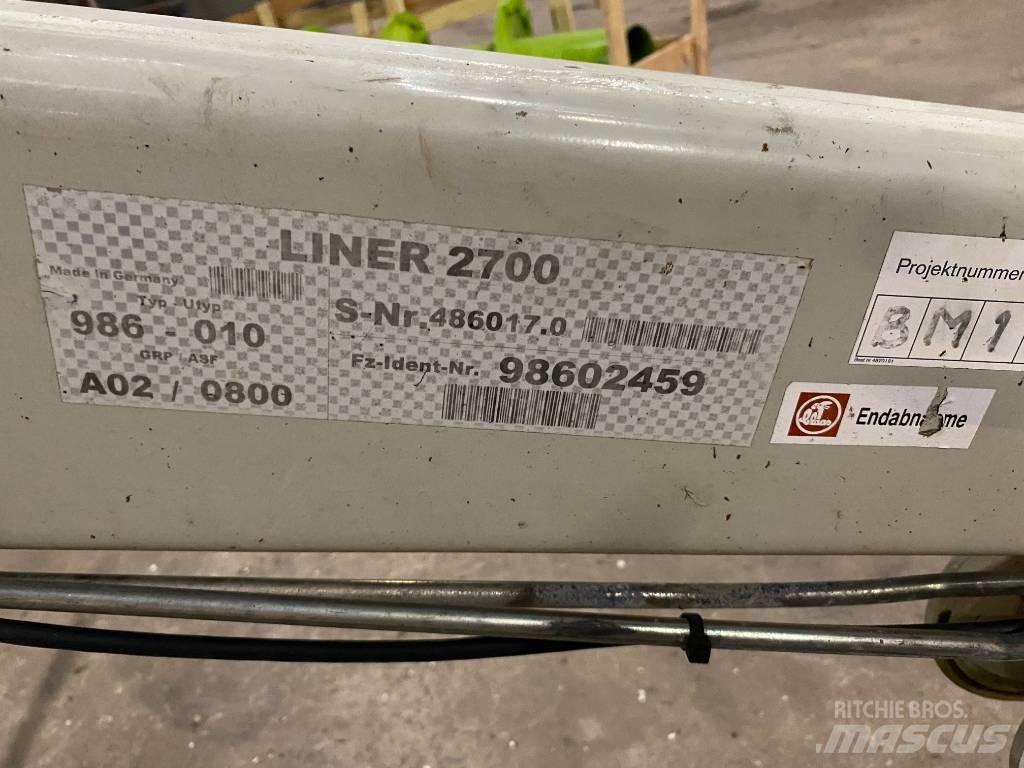 CLAAS Liner 2700 Zgrabljalniki