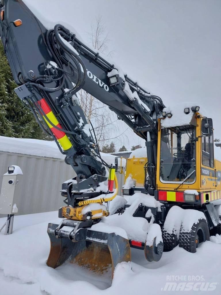 Volvo EW 200 Bagri na kolesih