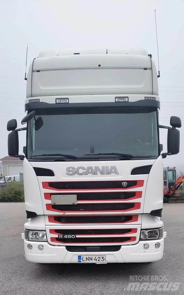 Scania R 490 6x2 Tovornjaki zabojniki