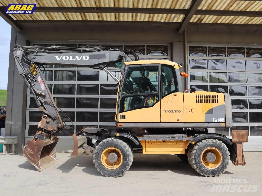 Volvo EW 140 C Bagri na kolesih