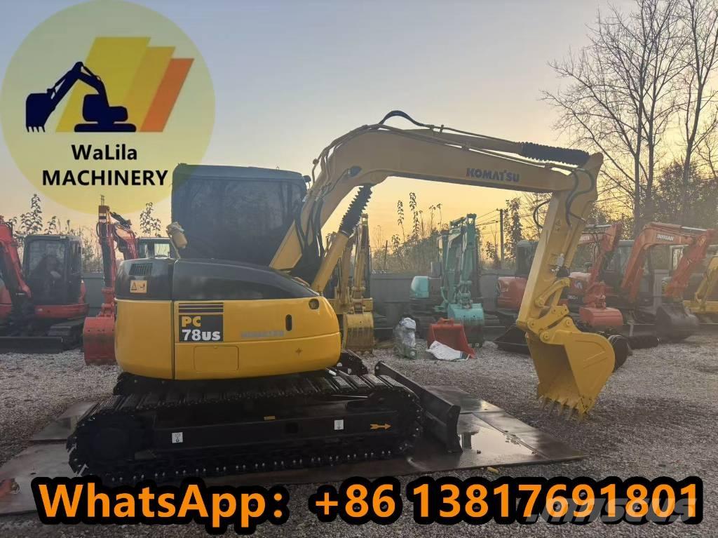 Komatsu PC 78 US Mini bagri <7t
