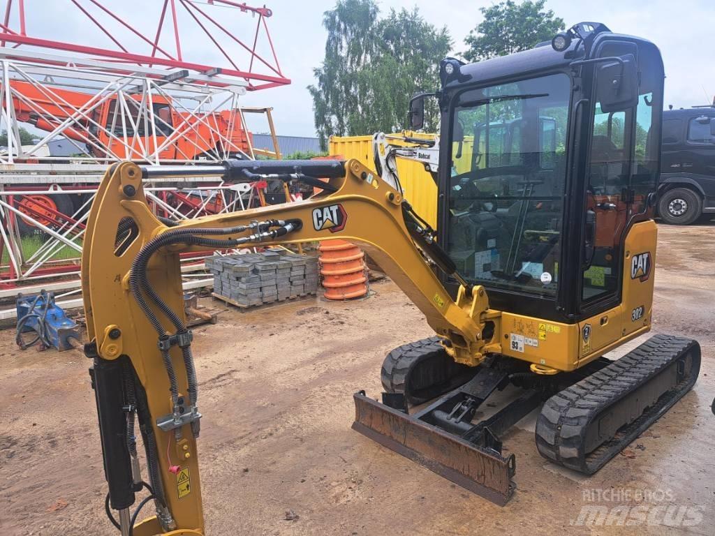 CAT 302cr Mini bagri <7t