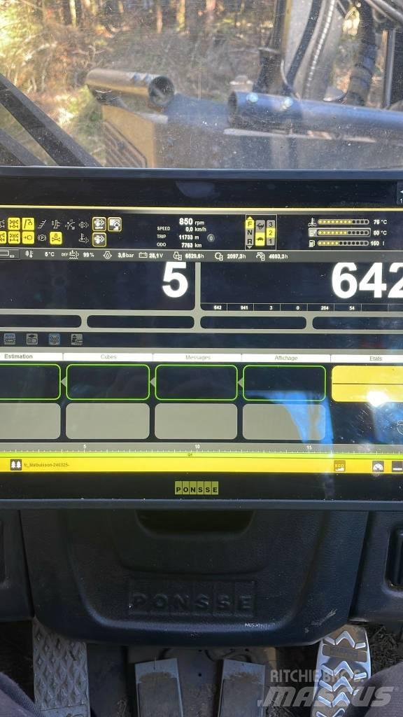 Ponsse Ergo 8W Harvesterji
