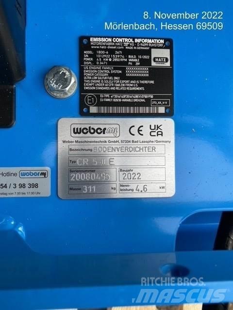 Weber CR5-II E Vibro plošče
