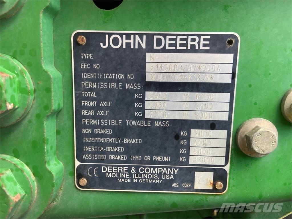 John Deere 5070M Traktorji