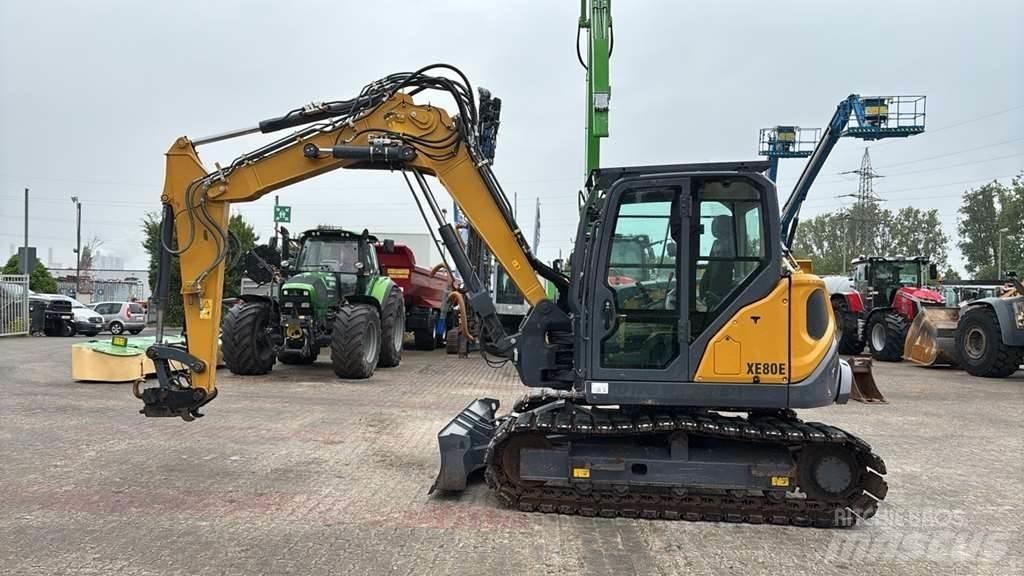 XCMG XE80E Mini bagri <7t
