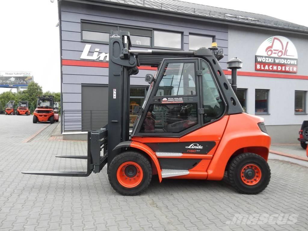 Linde H60D-03 Dizelski viličarji