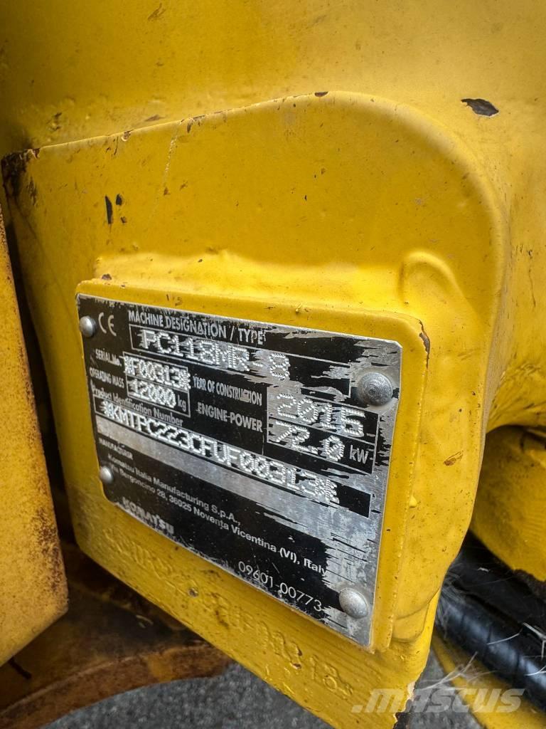 Komatsu PC 118 MR-8 Bagri goseničarji