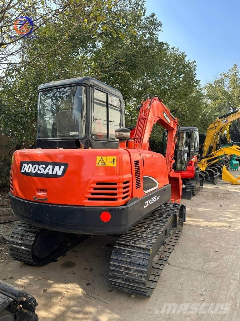 Doosan DH 55 Mini bagri <7t