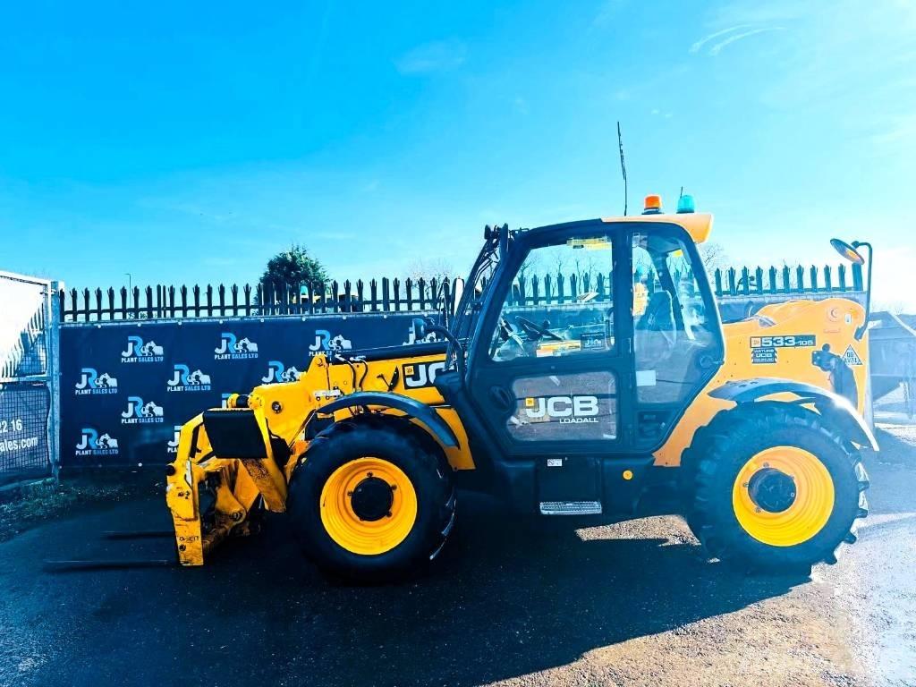 JCB 533-105 Teleskopski viličarji