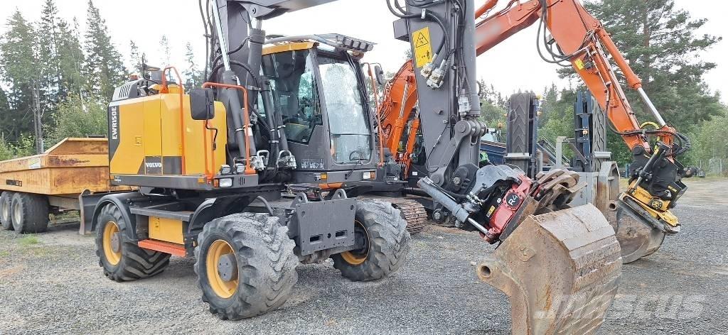 Volvo EWR 150 E Bagri na kolesih