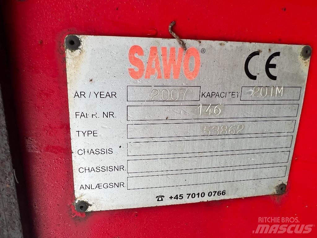 Hiab 20tm Krankonsol Paletna dvigala
