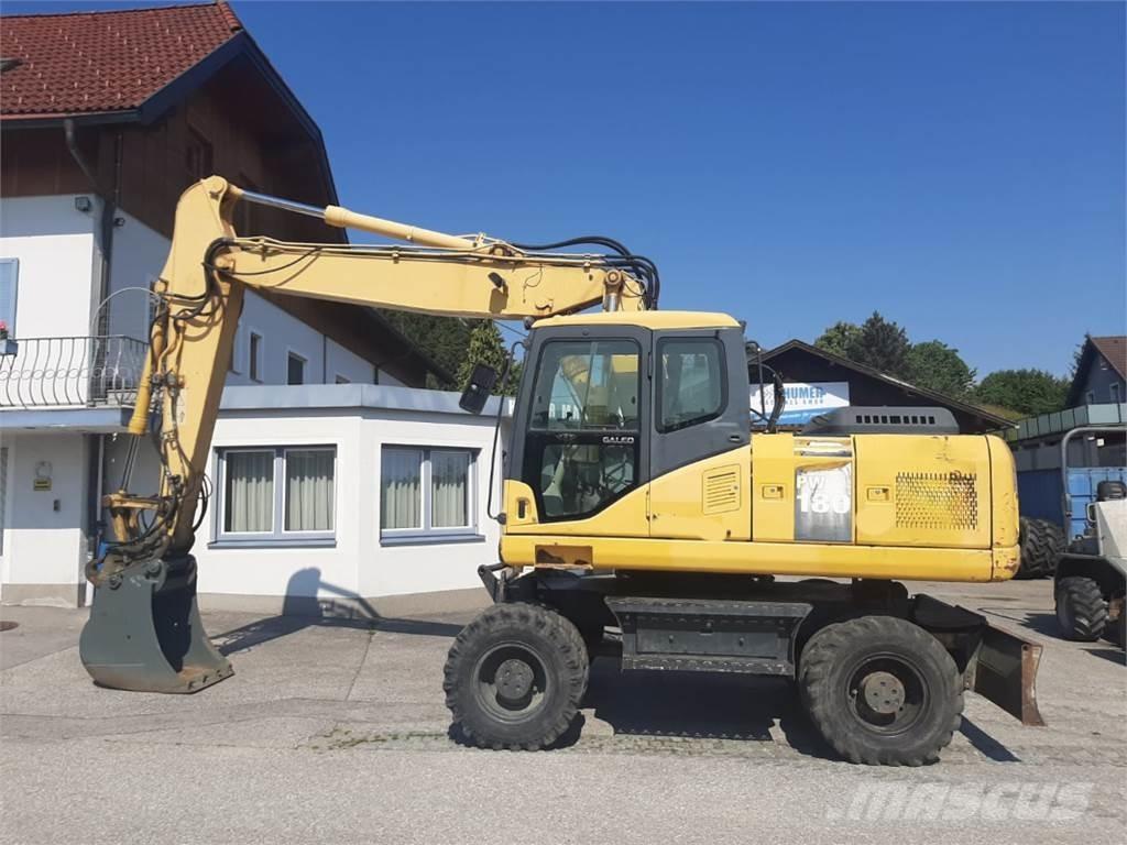 Komatsu PW180-7 Bagri na kolesih