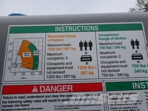 Genie S60XC Teleskopske dvižne ploščadi