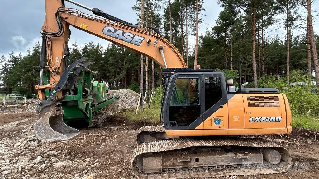 CASE CX 210 D Bagri goseničarji
