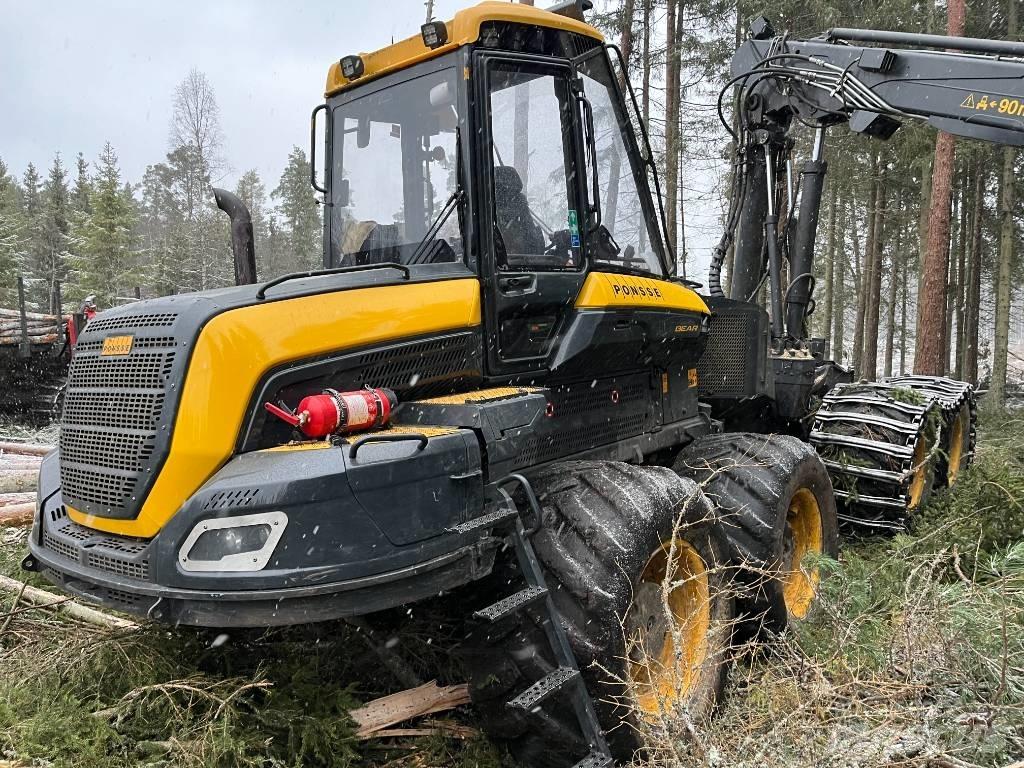 Ponsse Bear 8W Harvesterji