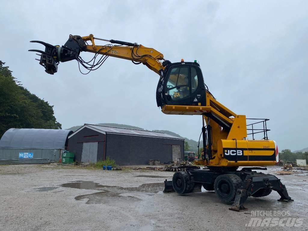 JCB JS 160 W Bagri na kolesih
