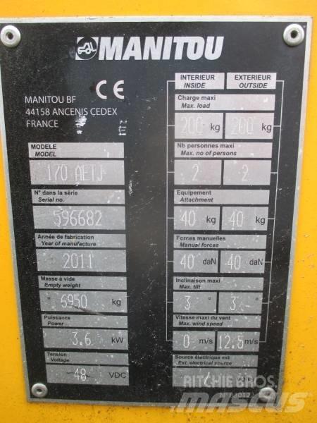 Manitou 170AETJ Zglobne dvižne ploščadi