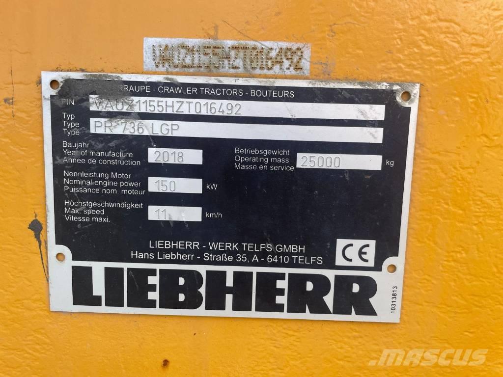 Liebherr PR 736 LGP Buldožerji goseničarji