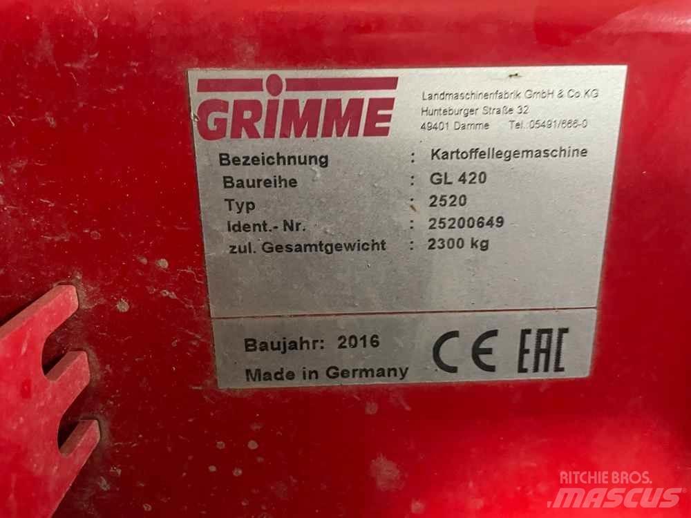 Grimme GL 420 Sadilci krompirja