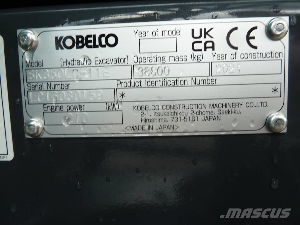 Kobelco SK350LC-11E Bagri goseničarji