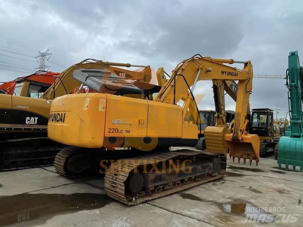 Hyundai Robex 220-7 Bagri goseničarji