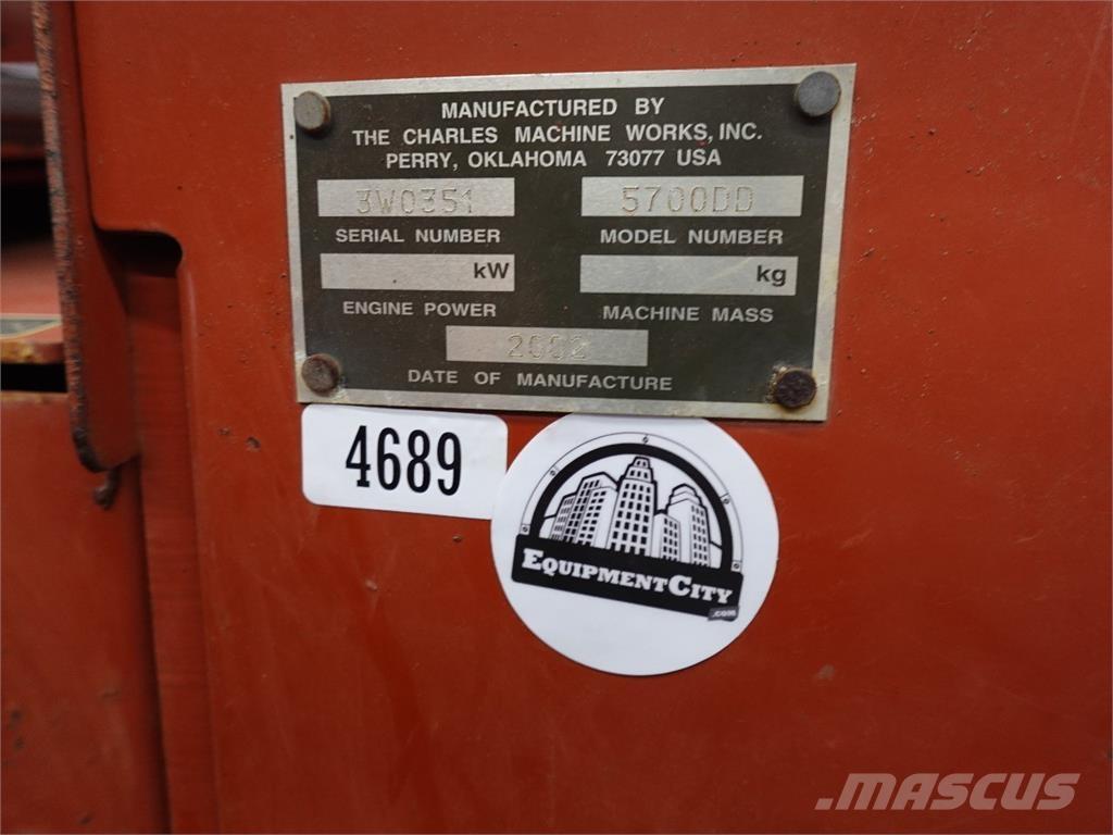 Ditch Witch 5700 Freze za kopanje jarkov Trenčerji