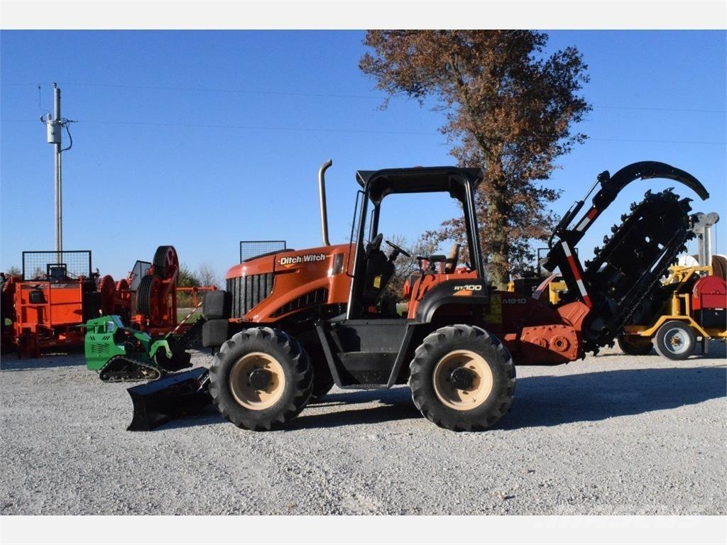 Ditch Witch RT100 Freze za kopanje jarkov Trenčerji