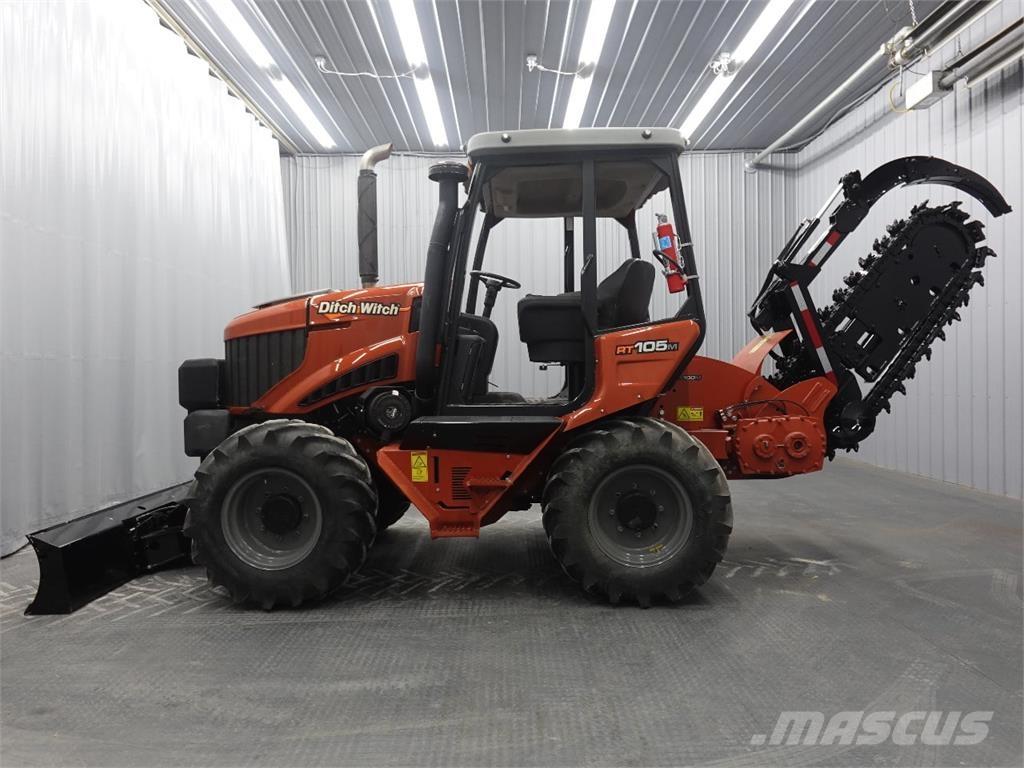 Ditch Witch RT125 Freze za kopanje jarkov Trenčerji