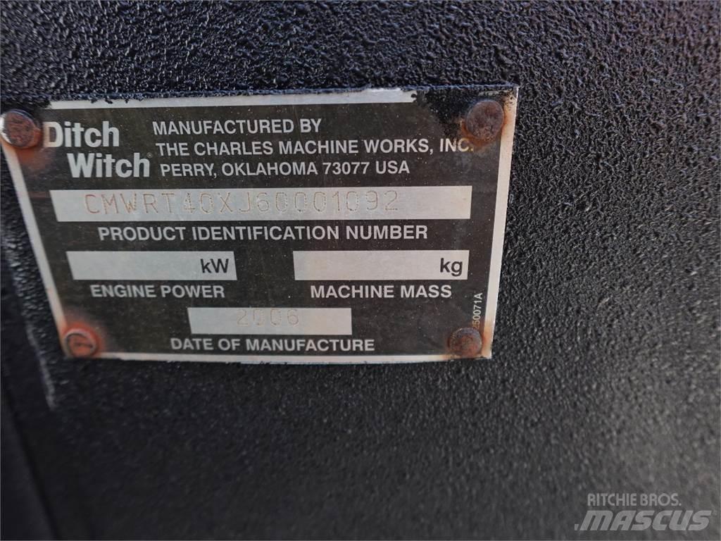 Ditch Witch rt40 Freze za kopanje jarkov Trenčerji